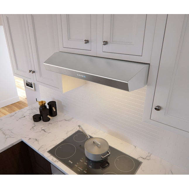 Zephyr 36 inch Convertible 400-CFM Stainless Steel Under Cabinet Range Hood