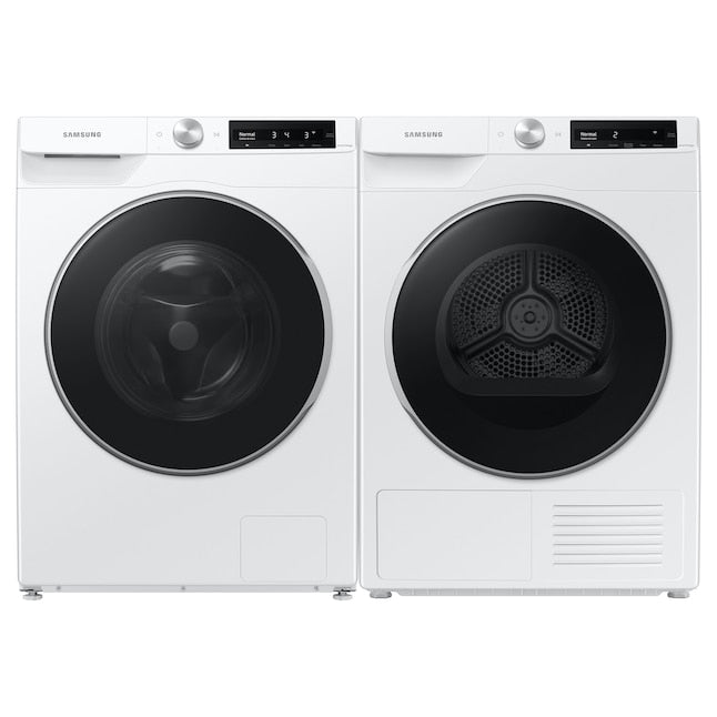 Samsung 4-cu ft Stackable Ventless Heat Pump Electric Dryer ( White ) Energy Star Certified