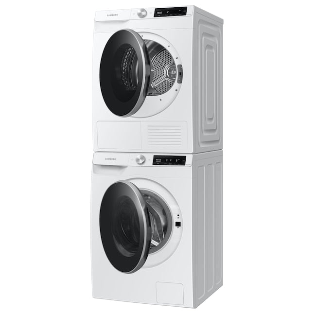 Samsung 4-cu ft Stackable Ventless Heat Pump Electric Dryer ( White ) Energy Star Certified
