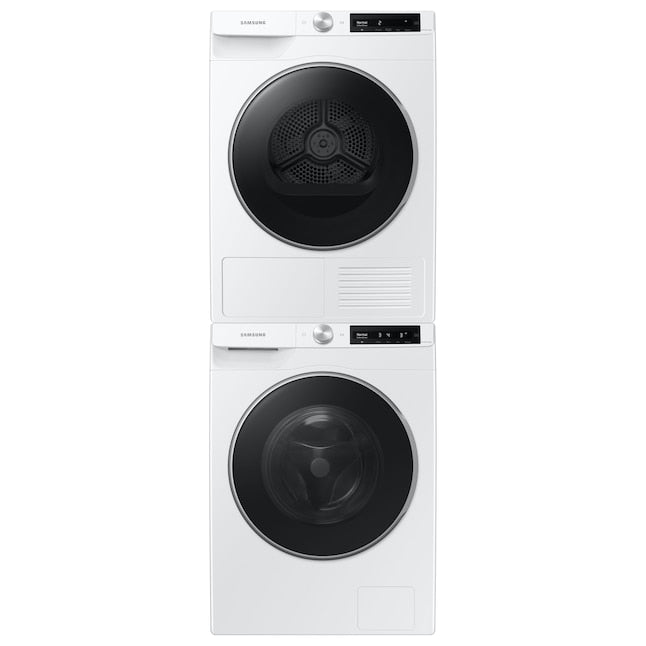 Samsung 4-cu ft Stackable Ventless Heat Pump Electric Dryer ( White ) Energy Star Certified