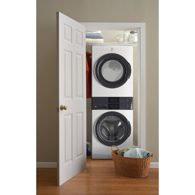 Electrolux LuxCare Wash Stacked Laundry Center with 4.4-cu ft Front load Washer and Electric 8-cu ft Dryer (ENERGY STAR)