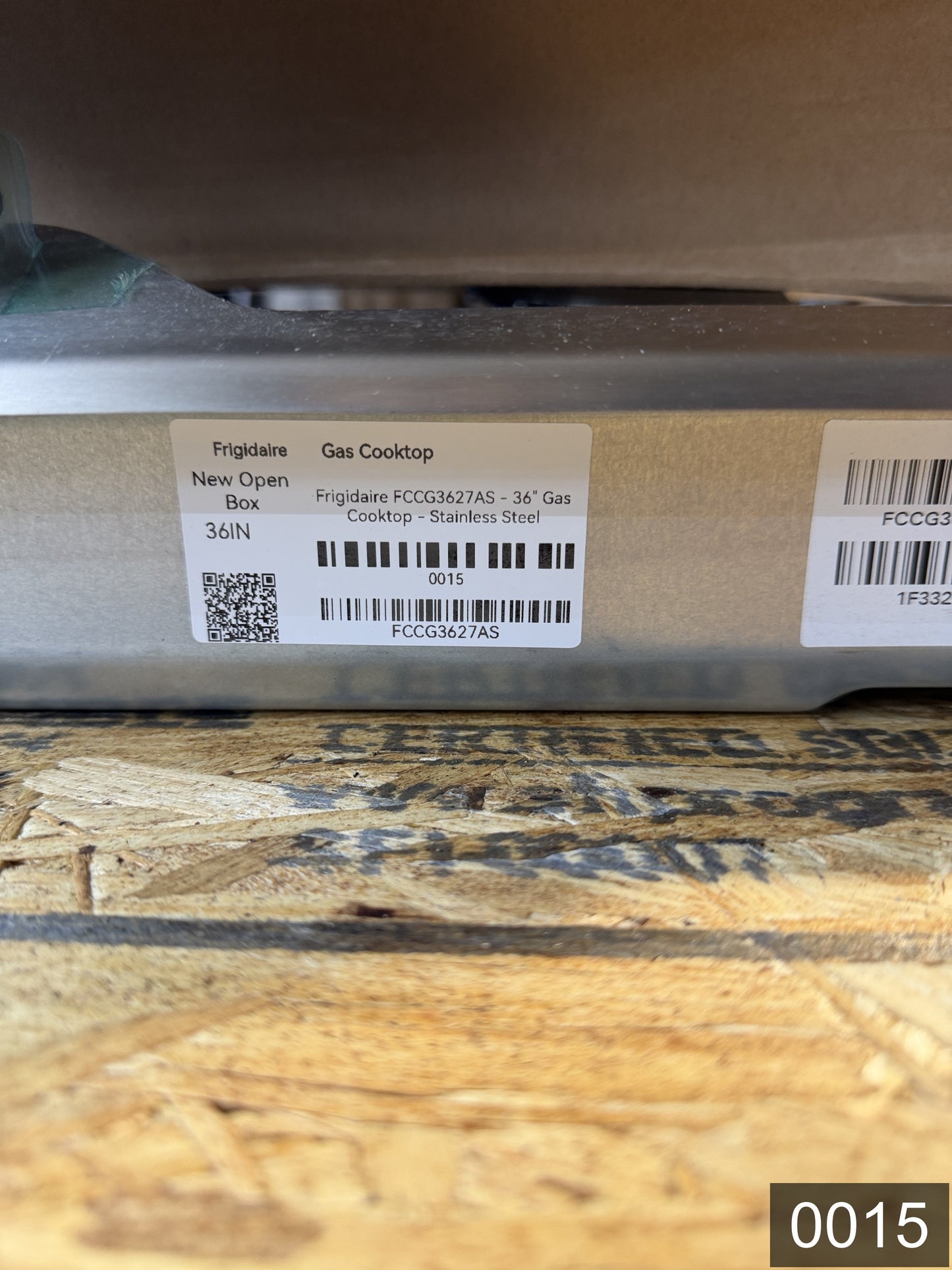 Frigidaire 36-in 5 burners Stainless steel Gas Cooktop