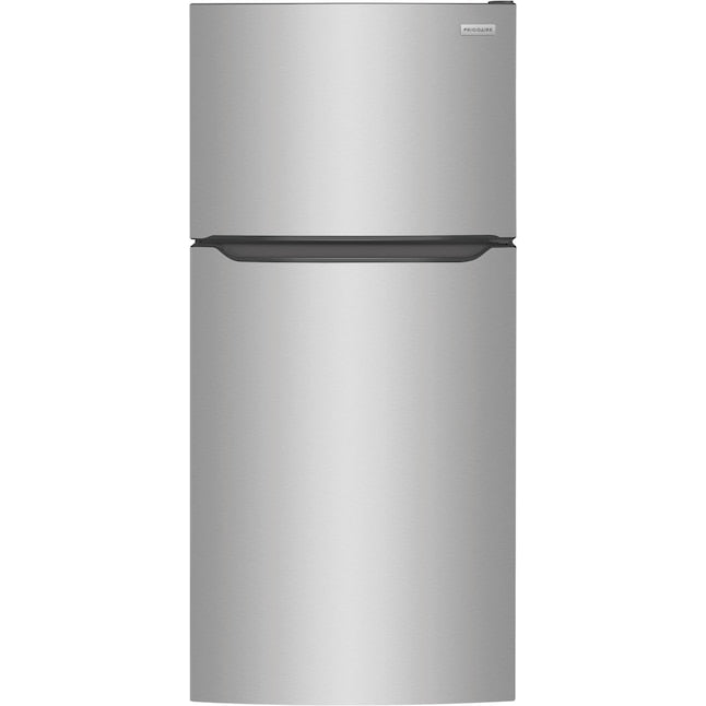 Frigidaire 20-cu ft Top-Freezer Refrigerator ( Stainless Steel ) Garage Ready ENERGY STAR Certified