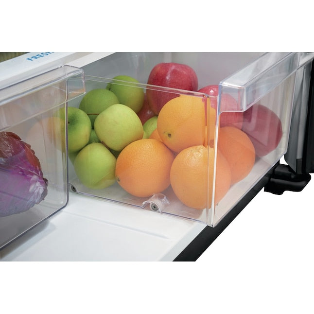 Frigidaire 20-cu ft Top-Freezer Refrigerator ( Stainless Steel ) Garage Ready ENERGY STAR Certified