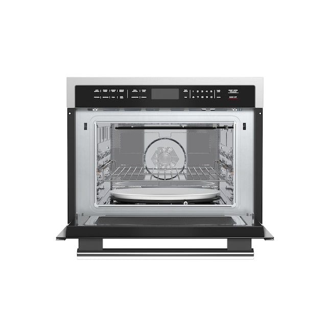 FORNO Oliena 1.6-cu ft 1000 -Watt 23.4-in Built-In Microwave with Sensor Cooking Controls ( Stainless Steel )