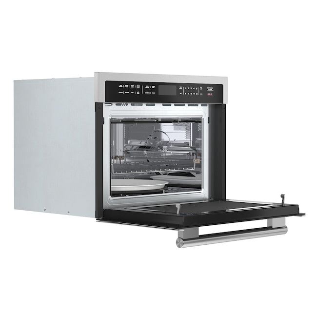 FORNO Oliena 1.6-cu ft 1000 -Watt 23.4-in Built-In Microwave with Sensor Cooking Controls ( Stainless Steel )