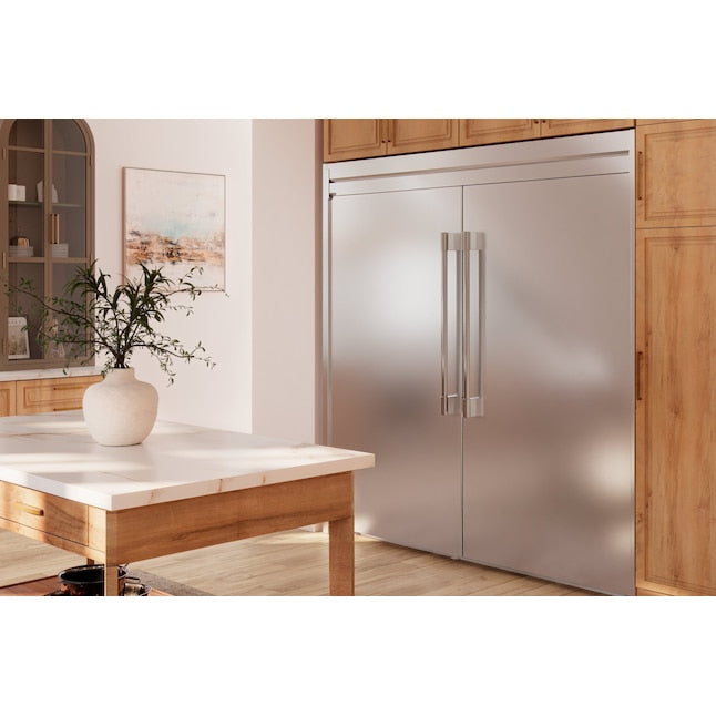 Frigidaire Professional 18.9-cu ft Frost-free Upright Freezer ( Smudge-Proof Stainless Steel ) ENERGY STAR Certified