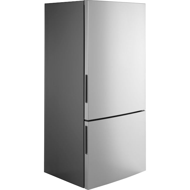 GE 17.7-cu ft Counter-Depth Bottom-Freezer Refrigerator Stainless Steel ) ENERGY STAR Certified