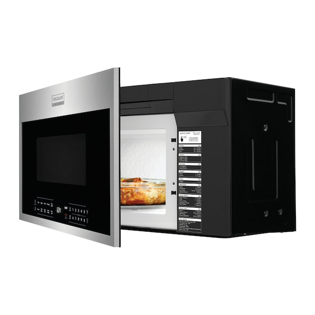 Frigidaire Gallery 1.9-cu ft 29.88-in Over-the-Range Microwave with Sensor Cooking ( Fingerprint Resistant Stainless Steel )