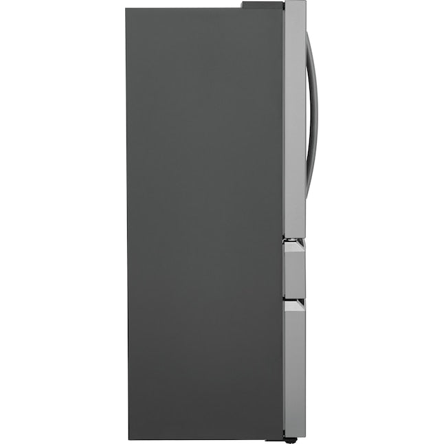 Frigidaire Gallery Standard-Depth 26.3-cu ft 4 -Door French Door Refrigerator with Ice Maker with Water and Ice Dispenser ( Fingerprint Resistant Stainless Steel ) ENERGY STAR Certified