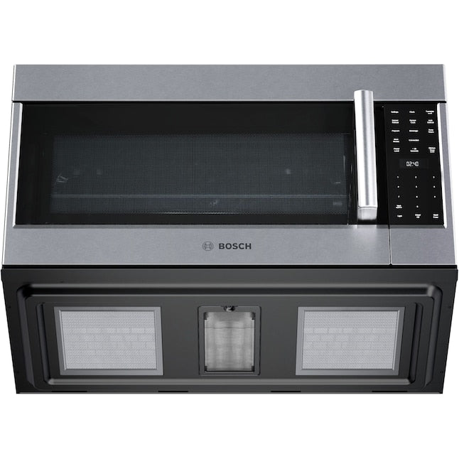 Bosch Benchmark Series 1.9-cu ft 30-in Over-the-Range Convection Microwave with Sensor Cooking ( Stainless steel )