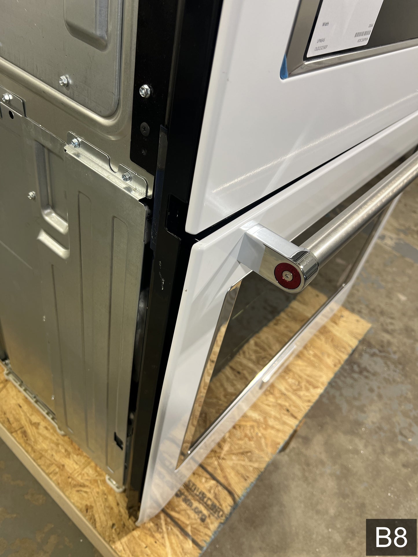 KitchenAid 30 inch Self-cleaning Air Fry Microwave Wall Oven Combo ( White )