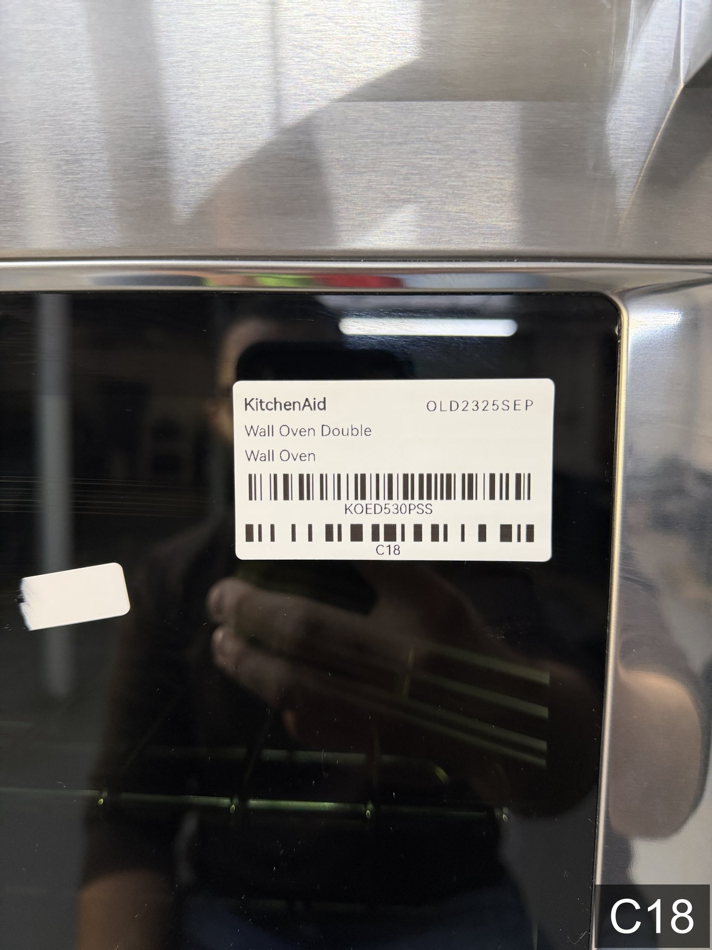 KitchenAid 30 inch Double Electric Wall Oven with Air Fry Self-cleaning ( Stainless Steel )