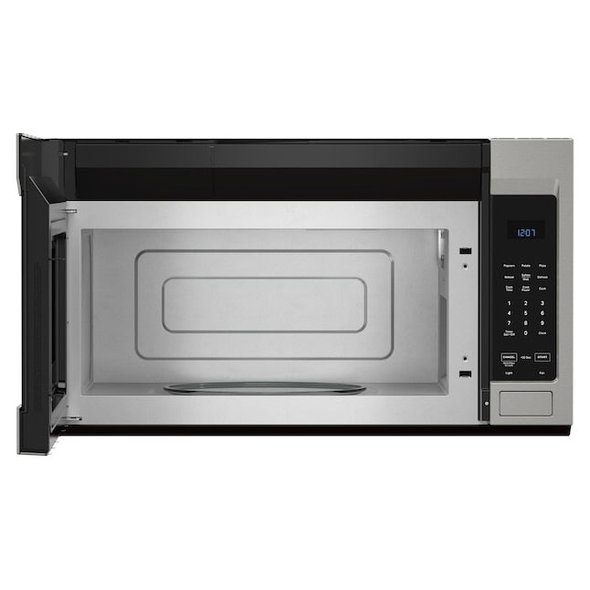 Maytag 1.7-cu ft 29.88-in Over-the-Range Microwave with Sensor Cooking ( Fingerprint Resistant Stainless Steel )