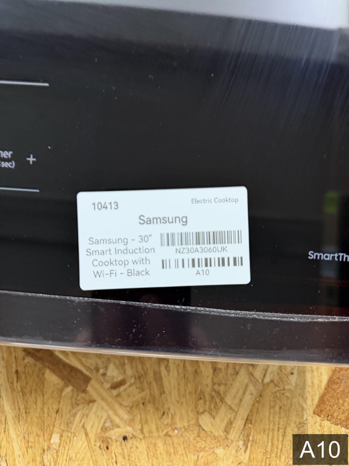 Samsung 30-in 4 burners Black Smart Compatible Induction Cooktop