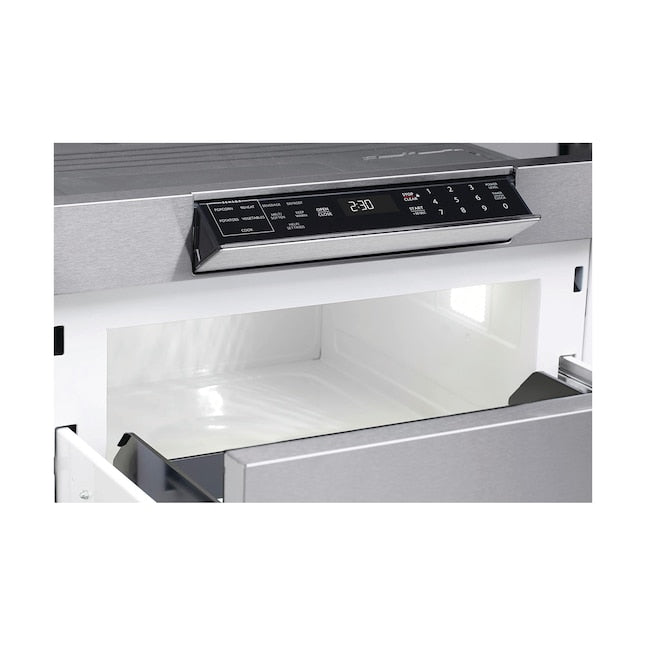 Sharp 30-in 1.2-cu ft 950 -Watt Low Profile Microwave Drawer ( Stainless Steel )