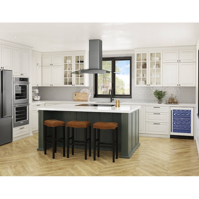 Zephyr 36 inch Convertible 600-CFM Black Stainless Steel Island Range Hood