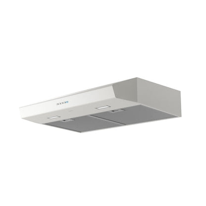 Zephyr 30 inch Convertible 400-CFM White Under Cabinet Range Hood