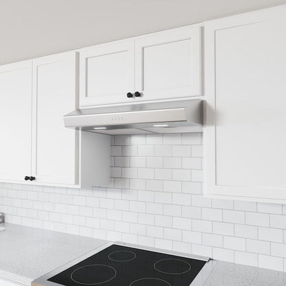 Zephyr 36 inch Convertible 400-CFM Stainless Steel Under Cabinet Range Hood