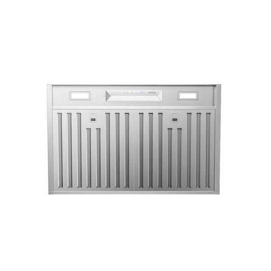 Zephyr 30 inch Convertible 600-CFM Stainless Steel Insert Under Cabinet Range Hood