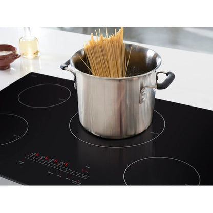 LG 30-in 4 burners Black Smart Compatible Induction Cooktop