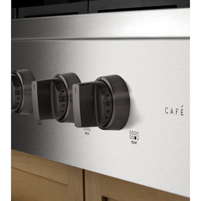 Cafe 36-in 6 burners Stainless steel Gas Cooktop