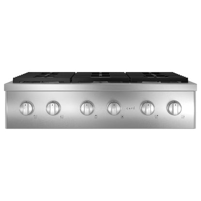 Cafe 36-in 6 burners Stainless steel Gas Cooktop