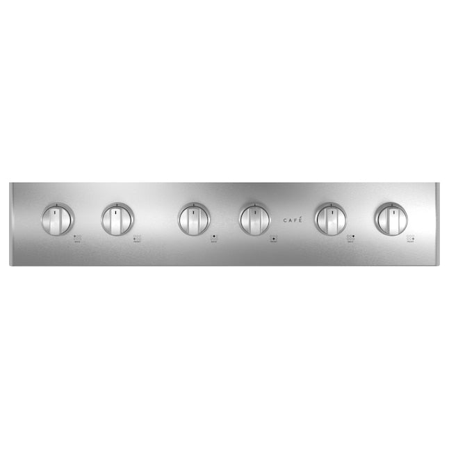 Cafe 36-in 6 burners Stainless steel Gas Cooktop