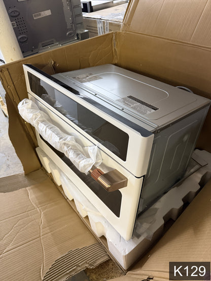 Cafe Advantium 1.7-cu ft 950 -Watt 29.75-in Built-In Microwave ( Matte White )