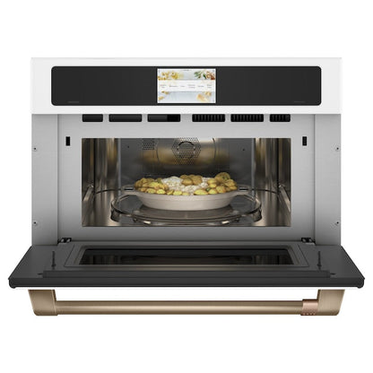 Cafe Advantium 1.7-cu ft 950 -Watt 29.75-in Built-In Microwave ( Matte White )