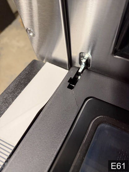 Cafe 30 inch Self + Steam Cleaning Microwave Wall Oven Combo ( Stainless Steel )