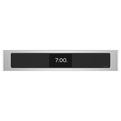 Cafe 30 inch Smart Compatible Double Electric Wall Oven with Air Fry Self + Steam Cleaning ( Stainless Steel with Brushed Stainless Handles )