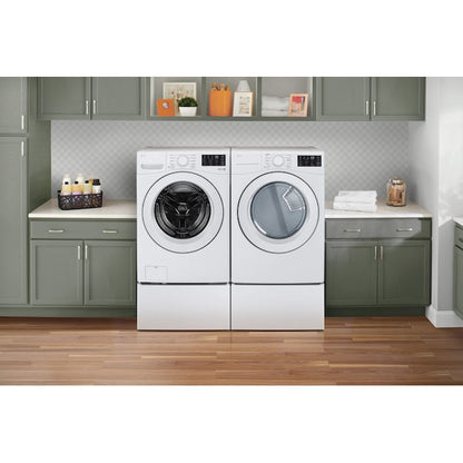 LG 7.4-cu ft Stackable Vented Electric Dryer ( White ) Energy Star Certified