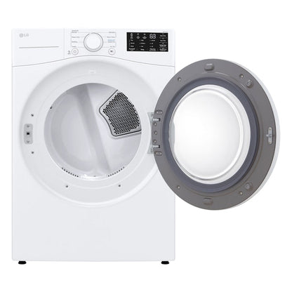 LG 7.4-cu ft Stackable Vented Electric Dryer ( White ) Energy Star Certified