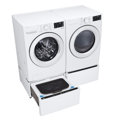 LG 7.4-cu ft Stackable Vented Electric Dryer ( White ) Energy Star Certified