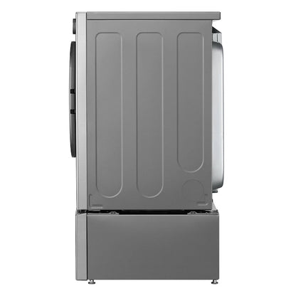 LG TurboSteam 7.4-cu ft Stackable Steam Cycle Vented Electric Dryer ( Graphite Steel ) Energy Star Certified