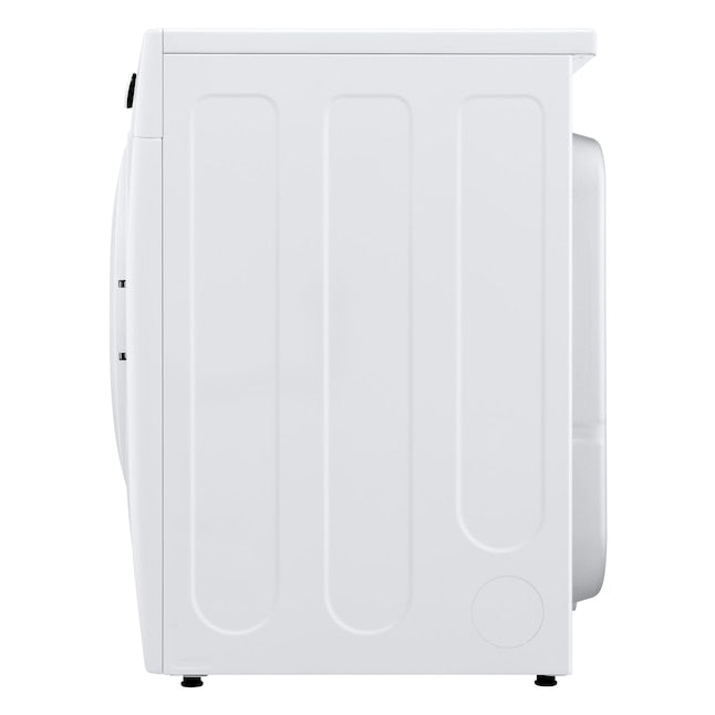 LG 7.4-cu ft Stackable Vented Gas Dryer ( White ) Energy Star Certified
