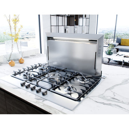 Zephyr 30 inch Stainless Steel Convertible Downdraft Range Hood