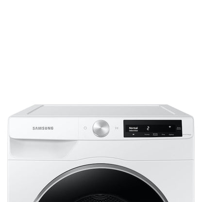 Samsung 4-cu ft Stackable Ventless Heat Pump Electric Dryer ( White ) Energy Star Certified