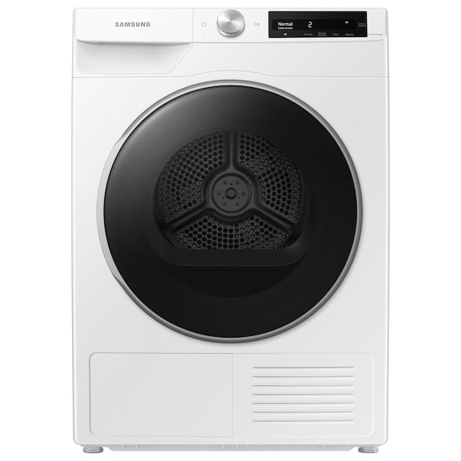 Samsung 4-cu ft Stackable Ventless Heat Pump Electric Dryer ( White ) Energy Star Certified