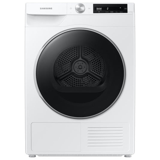 Samsung 4-cu ft Stackable Ventless Heat Pump Electric Dryer ( White ) Energy Star Certified