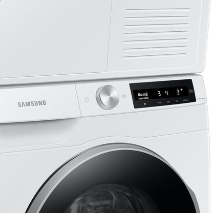 Samsung 4-cu ft Stackable Ventless Heat Pump Electric Dryer ( White ) Energy Star Certified