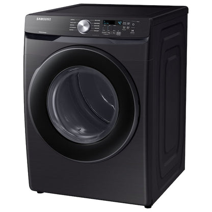 Samsung 7.5-cu ft Stackable Vented Electric Dryer ( Fingerprint Resistant Black Stainless Steel )