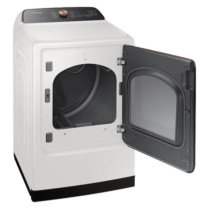 Samsung 7.4-cu ft Steam Cycle Vented Smart Compatible Gas Dryer ( Ivory ) Energy Star Certified