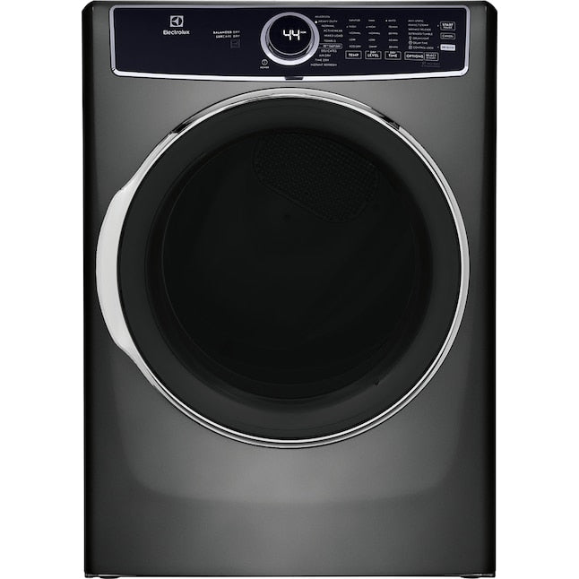 Electrolux Extra Large Stackable Steam Cycle Vented Electric Dryer ( Titanium ) Energy Star Certified