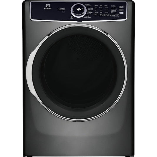 Electrolux Extra Large Stackable Steam Cycle Vented Electric Dryer ( Titanium ) Energy Star Certified