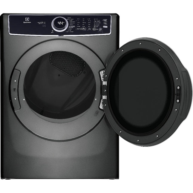 Electrolux Extra Large Stackable Steam Cycle Vented Electric Dryer ( Titanium ) Energy Star Certified