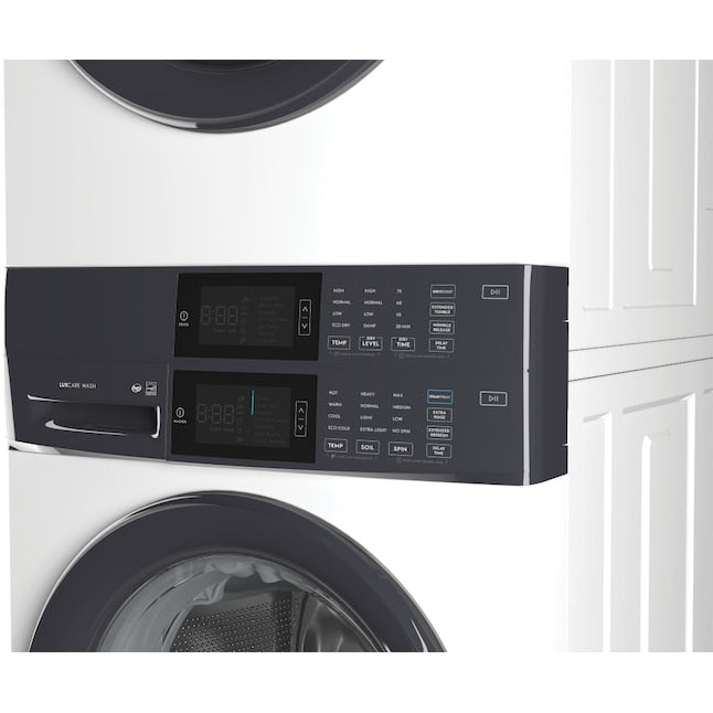 Electrolux LuxCare Wash Stacked Laundry Center with 4.4-cu ft Front load Washer and Electric 8-cu ft Dryer (ENERGY STAR)