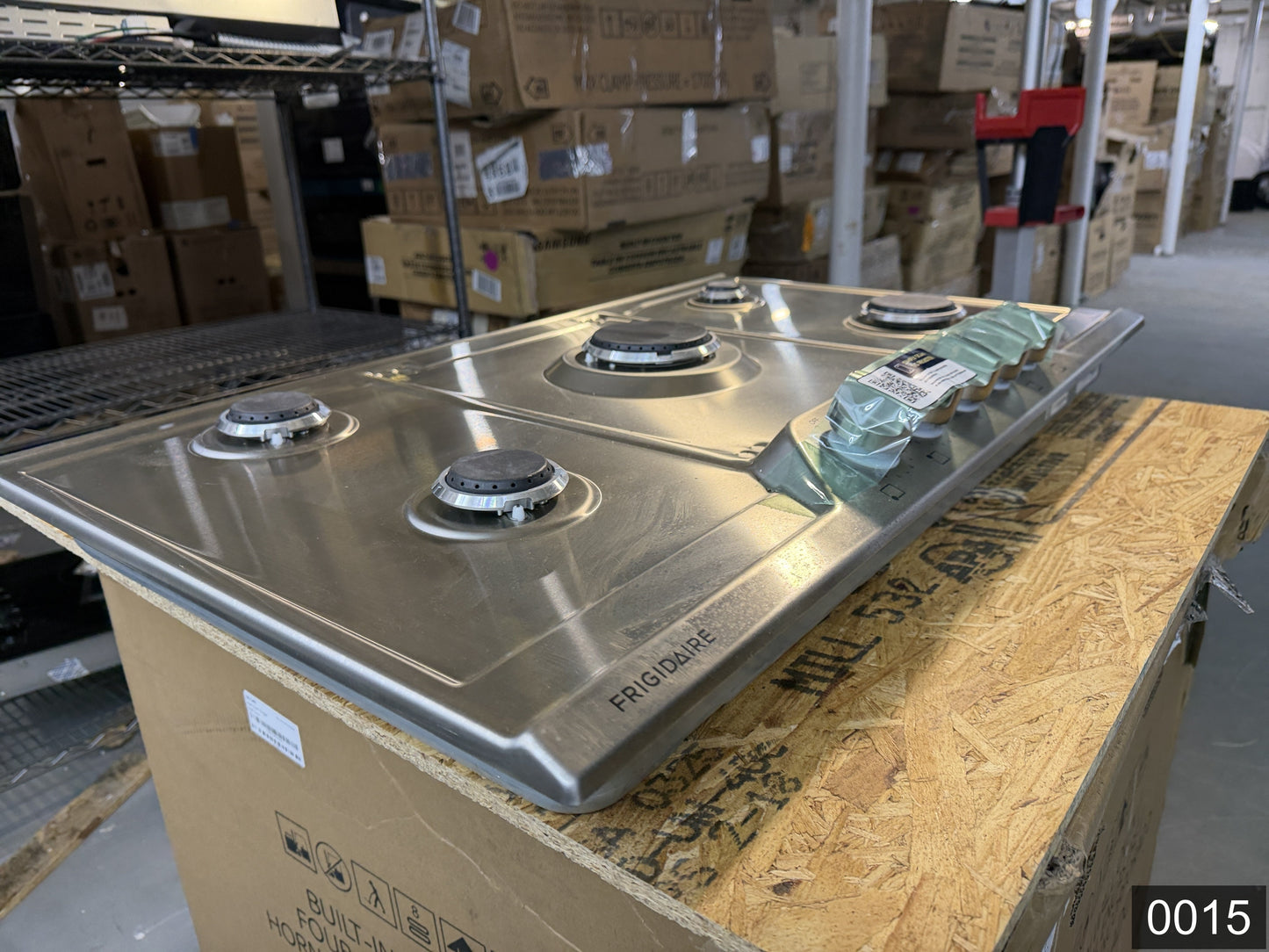 Frigidaire 36-in 5 burners Stainless steel Gas Cooktop