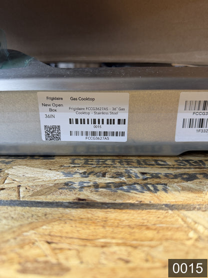 Frigidaire 36-in 5 burners Stainless steel Gas Cooktop